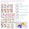 Wrapables Waterproof Temporary Tattoos for Children, 20 Sheets, Lovely Princesses - 3 of 4