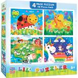 MasterPieces Kids Puzzle Set - Lil Puzzler 4-Pack 100 Piece Jigsaw Puzzles