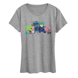 Women's - Zootopia - Nick, Judy, And Friends Short Sleeve Graphic T-Shirt - 1 of 4