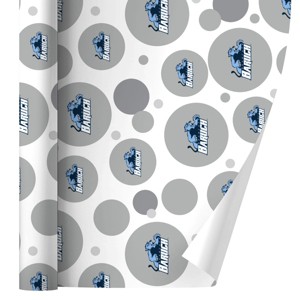 Baruch College Secondary Logo Gift Wrap Wrapping Paper Roll 30x72 - 1 of 4
