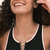 Ross-Simons Paw Print Circle Pendant Necklace in 18kt Yellow Gold Over Sterling Silver Size 18 - 2 of 4