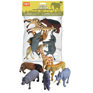 Wild Republic Polybag Africa Figurines, 6 Pieces - 1 of 1