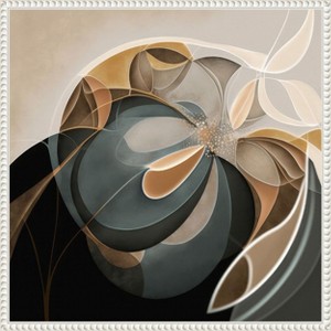 Amanti Art Fractal Elegance by Bella Eve Canvas Wall Art Print Framed - 1 of 4