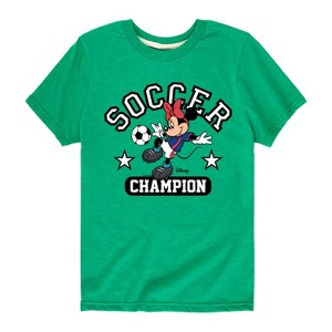 Boys' - Disney - Soccer Superstar Short Sleeve Graphic T-Shirt - 1 of 4