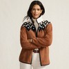 Lands' End Women's Cozy High Pile Full Zip Fleece Jacket - 4 of 4