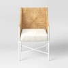 Stanton 2pk Rush Weave Club Chairs - White/Natural - Threshold™ designed with Studio McGee - image 4 of 4