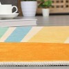 Coucheta Area Rug Machine Washable Non-Slip Modern Minimalist Accent Carpet for Living Room Bedroom Entryway,Multi-Color & Size - 3 of 4