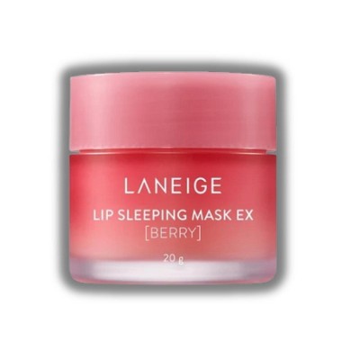 Laneige Lip Sleeping Mask EX Mini Size | nourishing overnight lip mask is enriched with Berry Fruit Complex, Vitamin C (0.10 oz)
