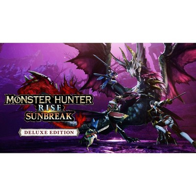 Monster Hunter Rise: - Dlc Edition Target Switch Deluxe : (digital) Nintendo Sunbreak