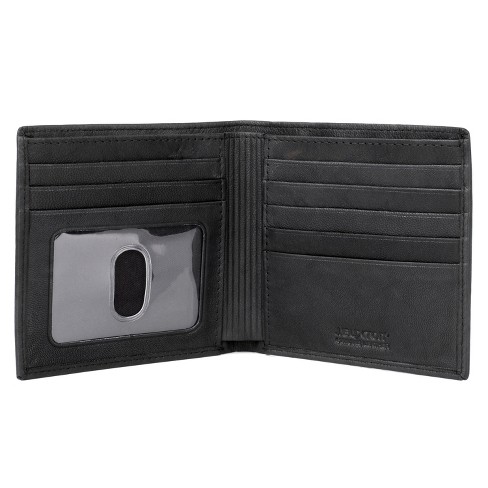 J. Buxton Dakota Cardex Leather Wallet With Id Window : Target