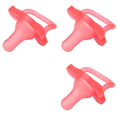 Dr. Brown's HappyPaci Silicone Pacifier - Pink - 3pk - 0-6 Months