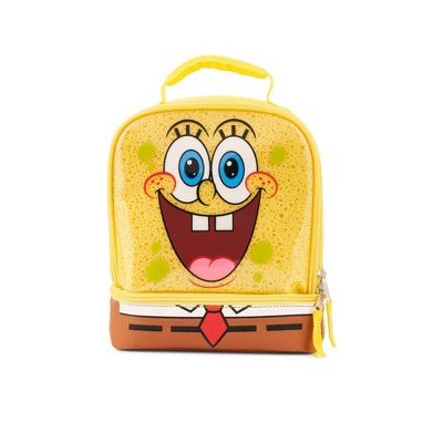 SpongeBob Kids' Dual Compartment Lunch Bag