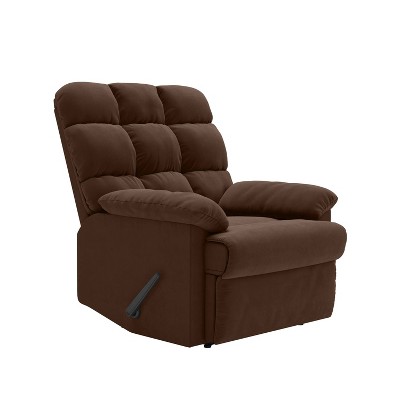 Wall Hugger Microfiber Pillow Top Arm Recliner Chair - Prolounger : Target