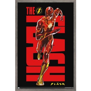 Trends International DC Comics Movie The Flash - Barry Allen Framed Wall Poster Prints - 1 of 4