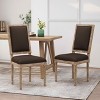 MAYEERTY Classic Dining Chair, Sturdy Frame Comfortable Seat, Dining Room Seating - 2 of 4