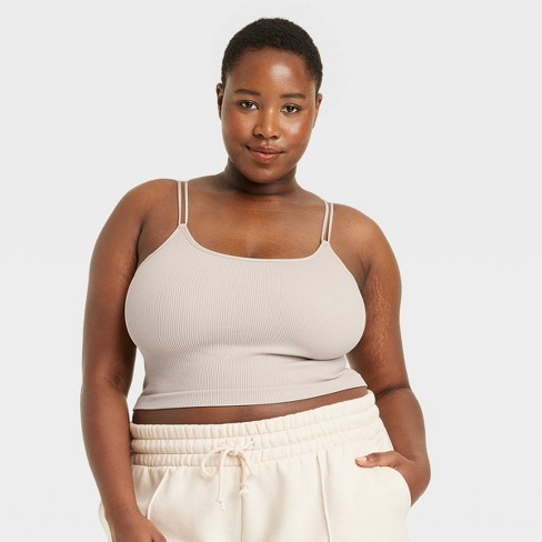 Women's Seamless Brami - Colsie™ Beige 2x : Target