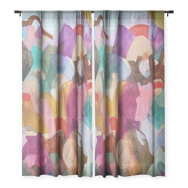 Laura Fedorowicz Beauty in the Connections Single Panel Sheer Window Curtain - Deny Designs, 3 of 4