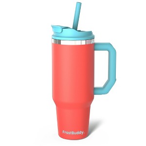 FrostBuddy Thicc Buddy Insulated Tumbler | Available in 40oz & 50oz Sizes | Stainless Steel + Chapstick Holder - 1 of 4