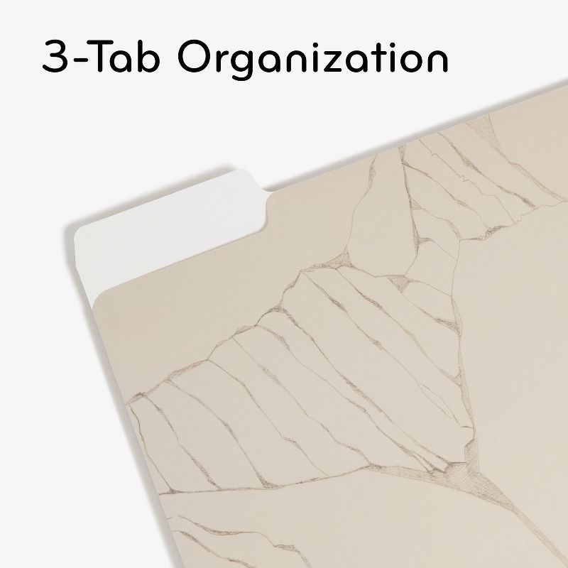 U Brands 12ct File Folders Set In Stone, 4 of 8