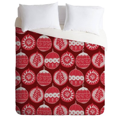 King Gabriela Fuente Noel Rouge Comforter Set