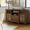 Cedric Living Room TV Stand for TVs up to 65" with 2 Drawers and shelf | KARAT HOME - 3 of 4