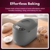 Elite Cuisine Programmable Bread Maker with Ceralast Ceramic Pan & Blade - 3 of 4