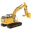 CAT Caterpillar 323F L Hydraulic Excavator with Thumb and Operator "Core Classics Series" 1/50 Diecast Model by Diecast Masters - 4 of 4