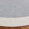 Braided BRA281 Hand Woven UV Resistant, Stain Resistant, Non-Shedding Machine Washable Indoor Rugs - Safavieh - 3 of 4