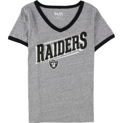 Touch by G-III Womens Las Vegas Raiders Sequin Embellished T-Shirt