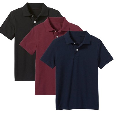 black - burgundy - navy