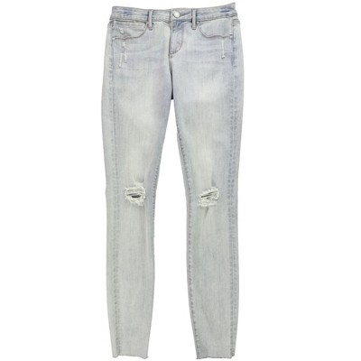 Articles of Society Womens Mya Distressed Skinny Fit Jeans