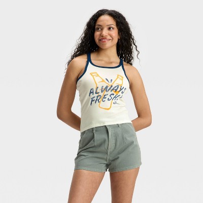 Women's Corona Always Fresh Graphic Tank Top - White