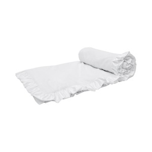 EY Essentials Ishana Ivory 50" x 70" Throw Blanket - 1 of 4