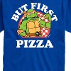 Men's - Teenage Mutant Ninja Turtles - But First Pizza Short Sleeve Graphic T-Shirt - 2 of 4