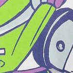 buzz lightyear grey / white