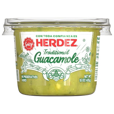 HERDEZ Spicy Guacamole - 15oz