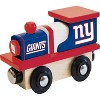 MasterPieces Officially Licensed NFL New York Giants Wooden Toy Train Engine For Kids - 2 of 3