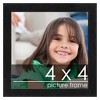 PosterPalooza | Square Classic Modern Grey Picture Frame - UV Acrylic, Foam Board Backing, Hanging Hardware - 2 of 4