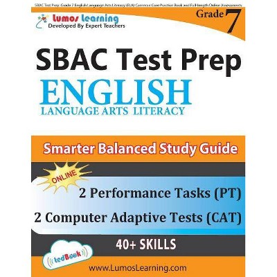 SBAC Test Prep - by  Lumos Learning (Paperback)