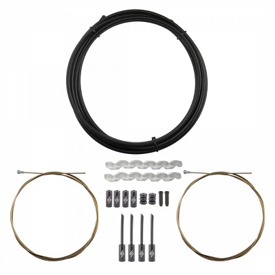 Origin8 SuperSlick Compressionless MTB Brake Cable/Housing Kit Brake Cable & Housing Set