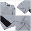 Womens V-Neck Golf Shirts Collared Tennis Shirts UPF 50+ Sun Protection Dry Fit Short Sleeve Polo Tops - 4 of 4