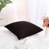 PiccoCasa Home Sofa Hidden Zipper Square Throw Pillowcase 18" x 18" - 3 of 4