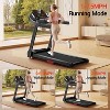 Home Folding Treadmill with Pulse Sensor, 2.5 HP Quiet Brushless, 7.5 MPH, 265 LBS Capacity - 3 of 4