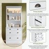 NicBex File Cabinet with Shelves,Office Cabinet with Adjustable Storage Shelves,Modern Vertical Storage Cabinet,Filing Cabinets for Home Office - 4 of 4