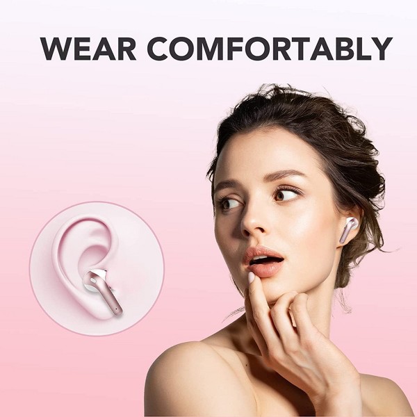 Auriculares Bluetooth inalámbricos con carga, estéreo Hi-Fi, táctiles, resistentes al agua IPX, micrófono – para iPhone, Samsung y Android 5
