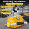 Magnetic Lifter Heavy Duty - 880/1320Lbs Capacity, Updated Version with Release Feature, 2.5 Safety Factor, Permanent Lift for Steel Plate/Round Bars - 3 of 4