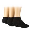 TORE Totally Recycled Men's Low Cut Athletic Socks 3pk - Banyan Black 7-12 - image 2 of 3