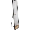 Americanflat - 13x58 Black Arched Full Length Mirror With Stand Full Body Mirror for Bedroom Living Room Bathroom - 2 of 4