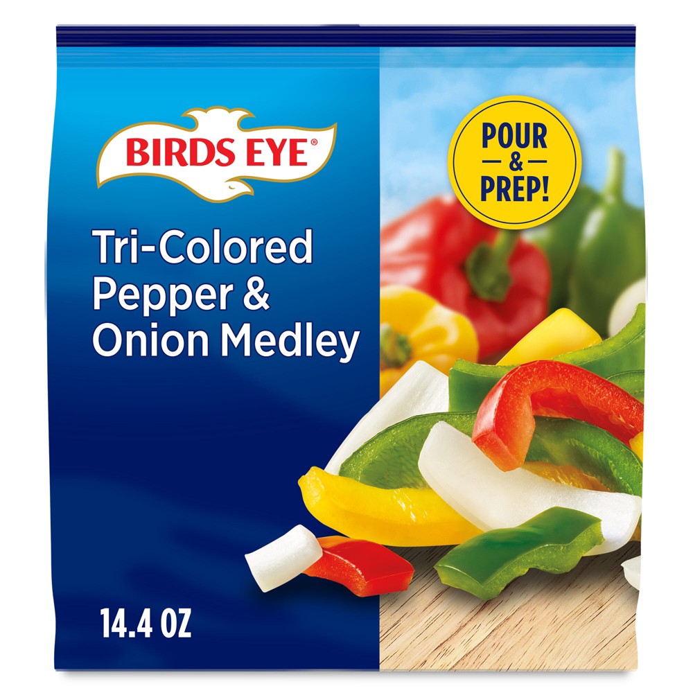 Birds Eye Frozen Tri Colored Pepper & Onion Medley - 14.4oz