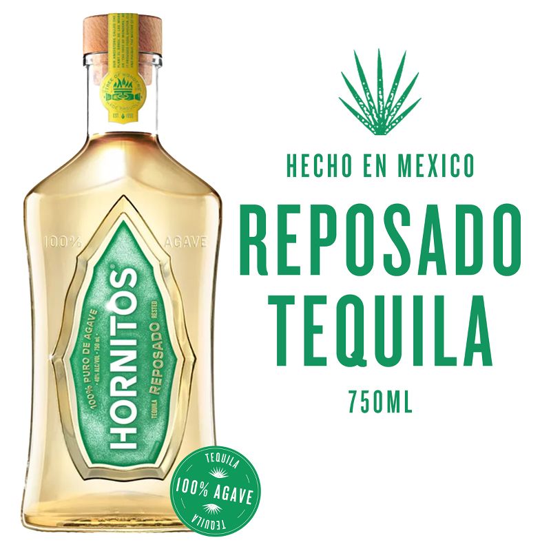 Hornitos Reposado Tequila - 750ml Bottle, 4 of 10